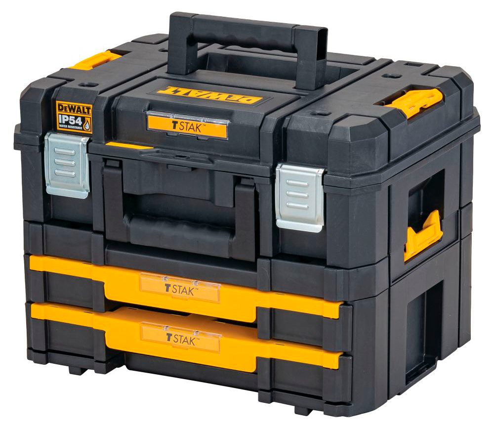 Набор ящиков для инструментов DEWALT TSTAK 2.0 II+IV DWST83395-1 Пластик-3