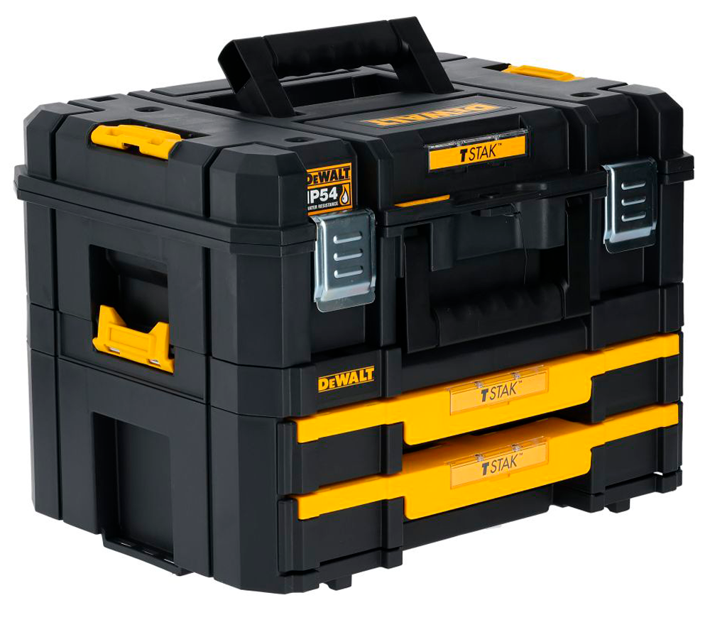 Set de cutii pentru scule DEWALT TSTAK 2.0 II+IV DWST83395-1 Plastic