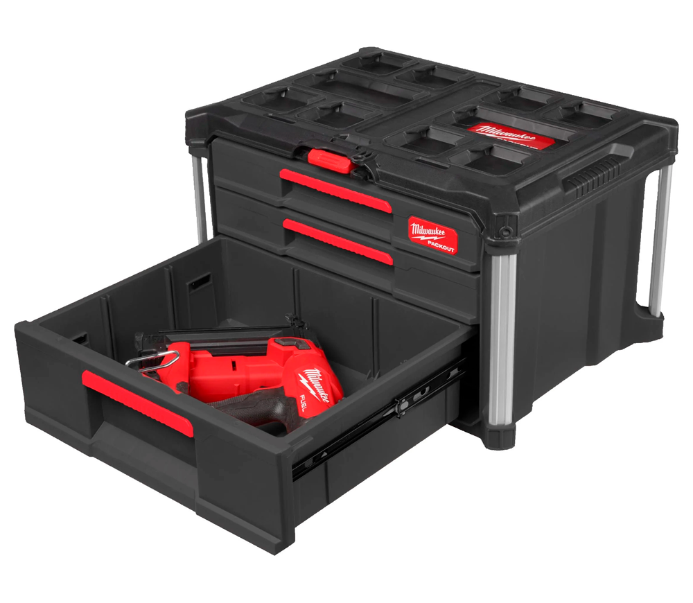 Sertar cu compartimente detașabile MILWAUKEE PACKOUT 2+1 Plastic-4