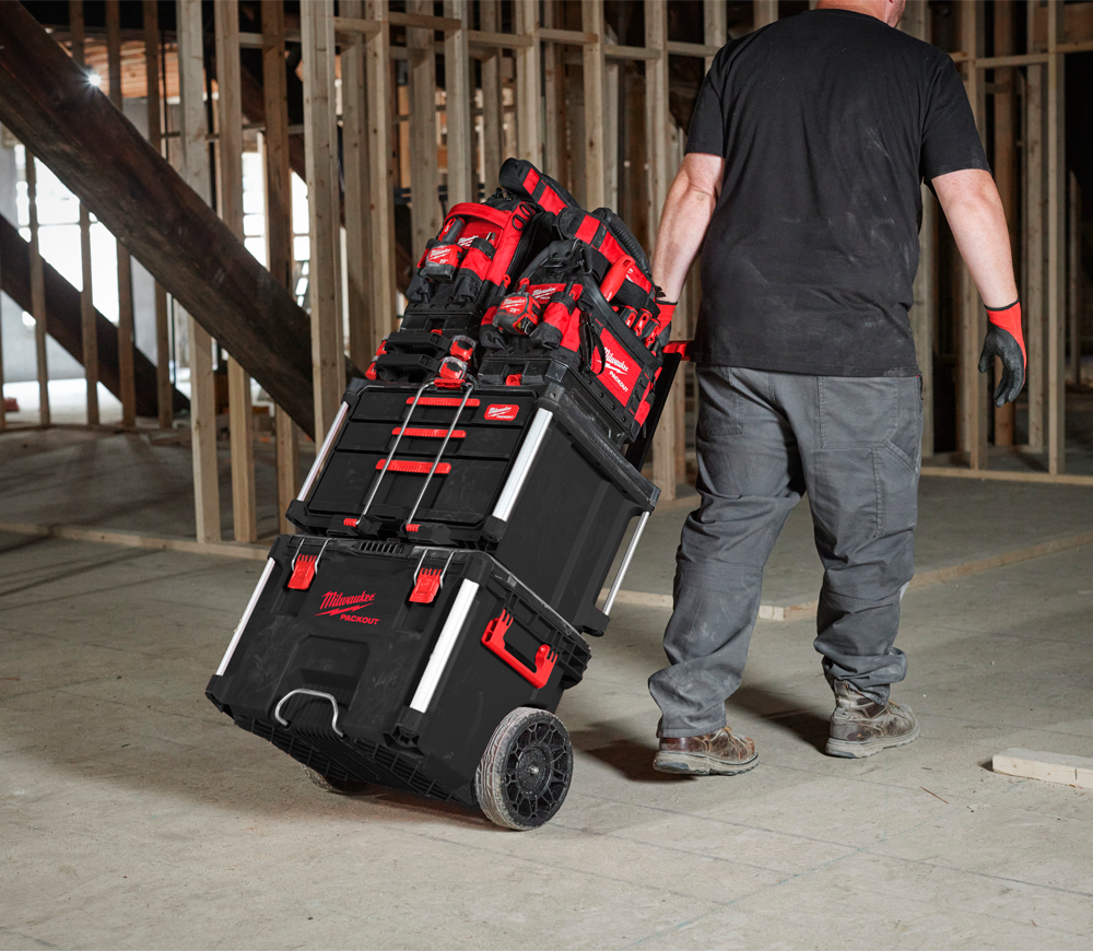 Sertar cu compartimente detașabile MILWAUKEE PACKOUT 2+1 Plastic-7