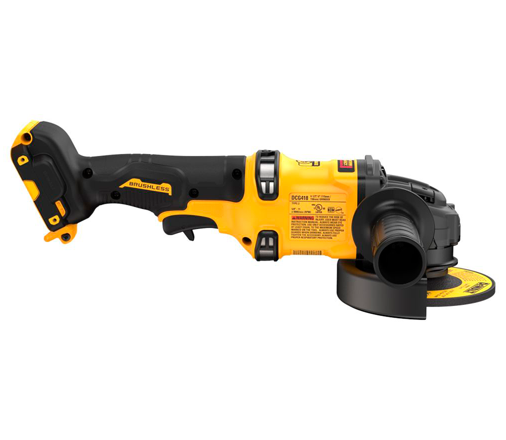 Polizor unghiular cu acumulator (fără bat) DEWALT DCG418NT-XJ 125mm 54V-4
