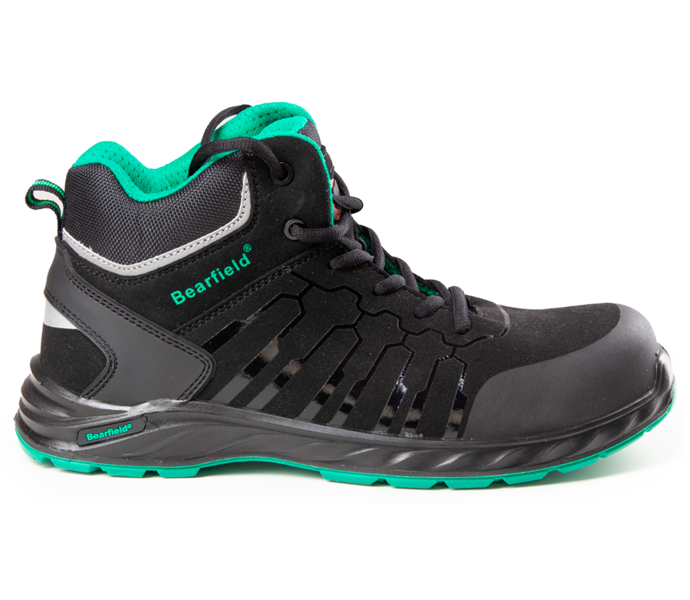 Botine de lucru BEARFIELD PRESTON S3S SR FO Negre 41-5