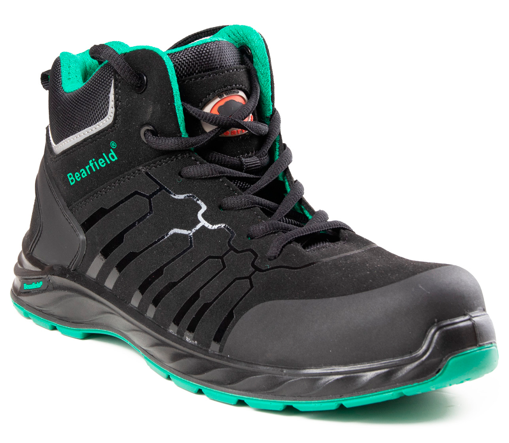 Botine de lucru BEARFIELD PRESTON S3S SR FO Negre 46