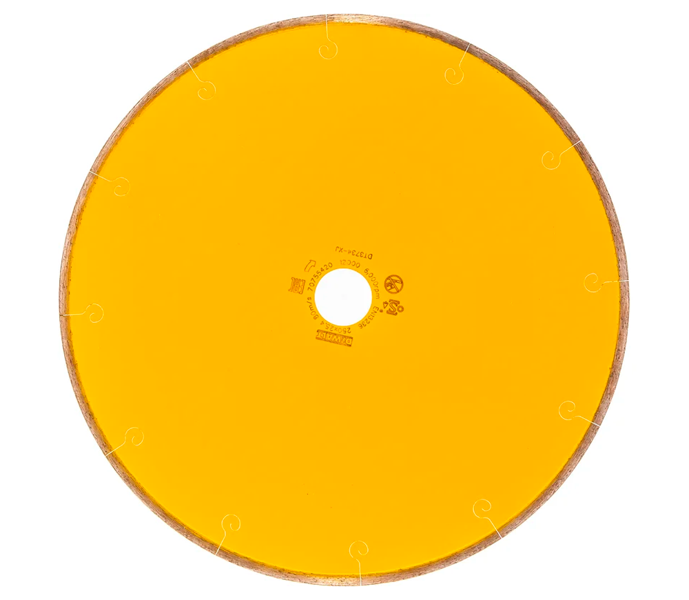 Disc de tăiat cu diamant DEWALT DT3734 254mm Segmentat Piatră-4