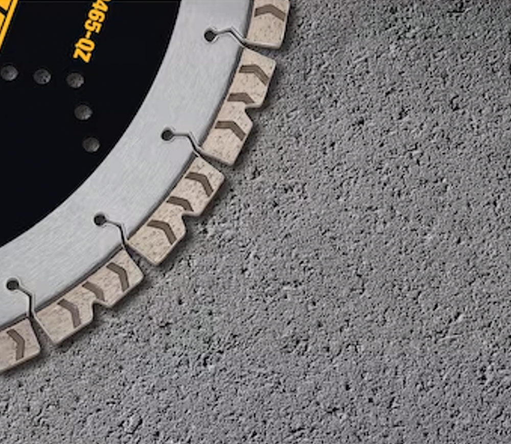 Disc de tăiat cu diamant DEWALT DT20465 350mm Segmentat Beton-4