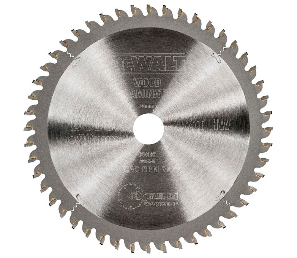 Disc pentru fierastrau electric DEWALT DT4087 165mm 1.8mm-2
