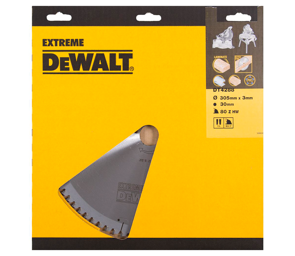 Disc pentru fierastrau electric DEWALT DT4288 305mm 2.2mm