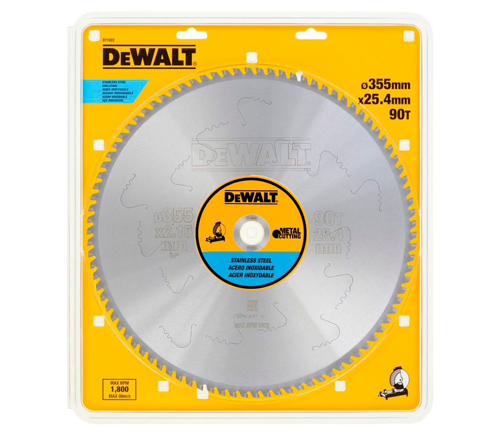 Пильный диск DEWALT DT1922 355мм 1.75мм