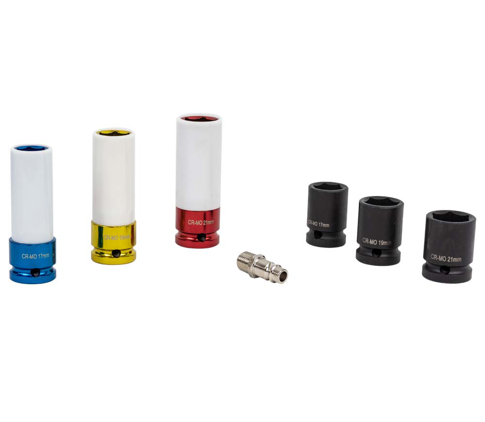 Set mașină de înșurubat cu impact pneumatică JBM-51207 1756Nm 7000rot/min-7