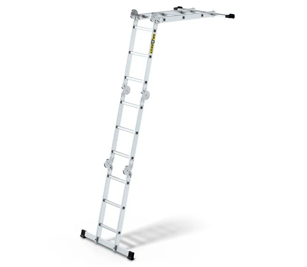 Scară transformer DRABEST DR-AL-DU-4X3-PRO+POD 3.45m 150kg-5