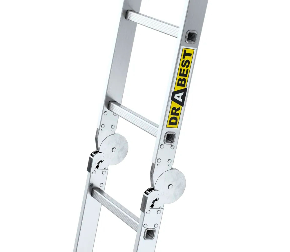 Scară transformer DRABEST DR-AL-DU-4X3-PRO+POD 3.45m 150kg-8