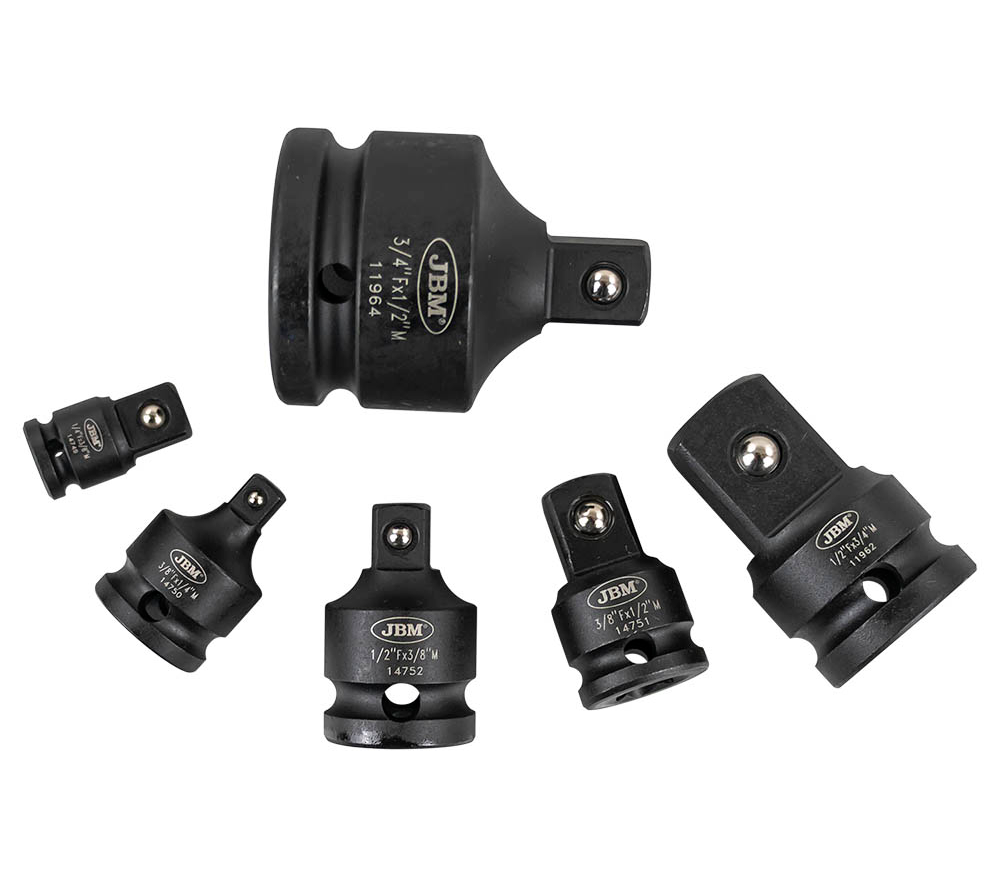 Set 6 duze tubulare de impact JBM-53743 1/2-1/4-3/8"-2