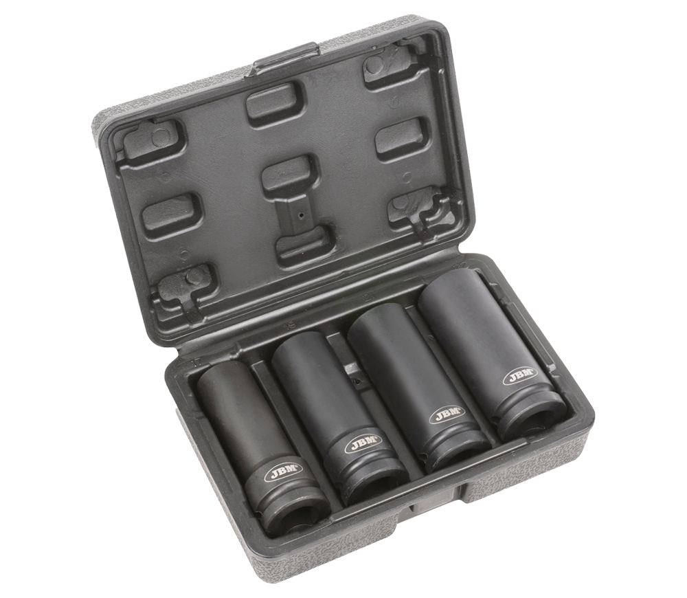 Set 4 duze tubulare de impact  JBM-53197 17-22 mm-2