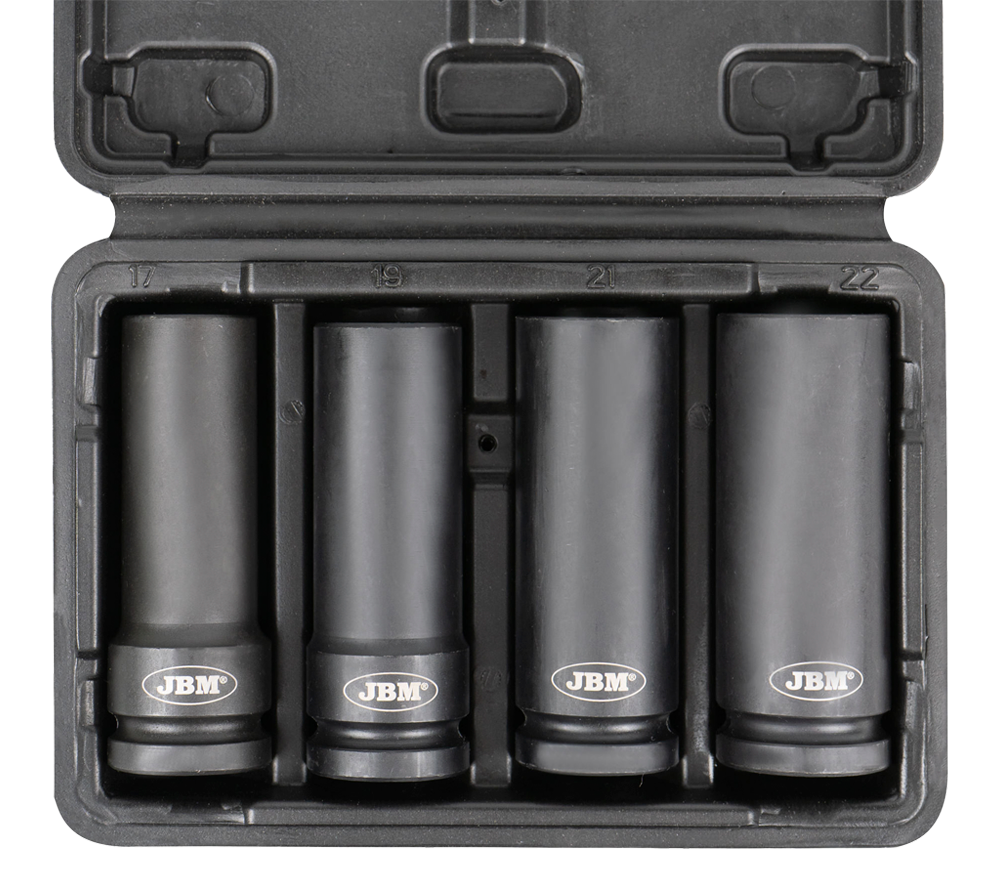 Set 4 duze tubulare de impact  JBM-53197 17-22 mm-3