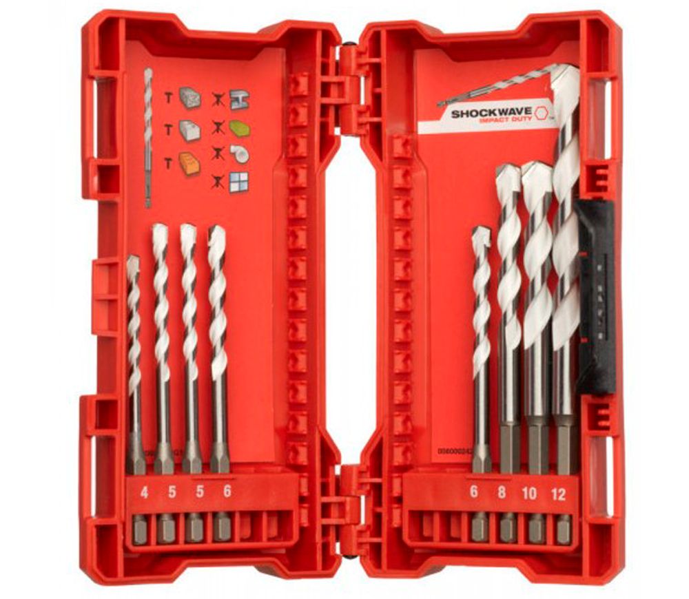 Set de carote diamantate și burghie MILWAUKEE DIAMOND MULTIMATERIAL 8 4-14мм-3