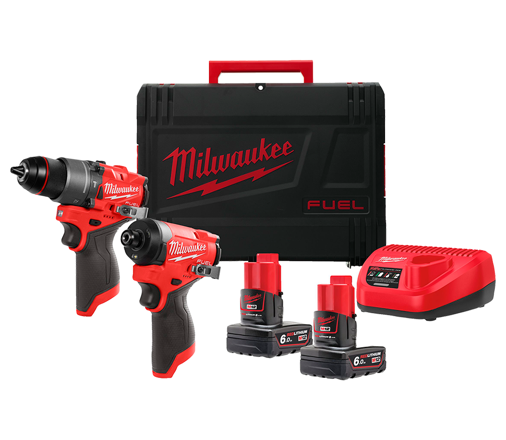 Set de unelte cu acumulator MILWAUKEE M12 FPP2A2-602X
