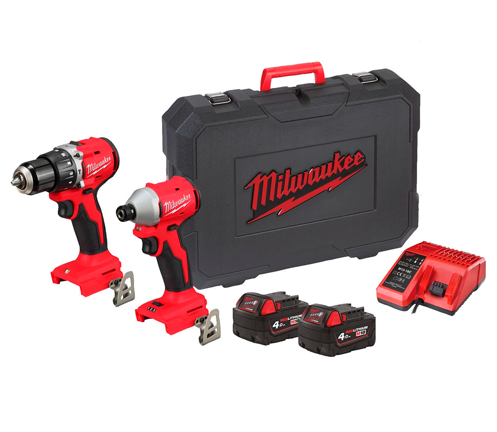 Set de unelte cu acumulator MILWAUKEE M18 BLCPP2A-402C