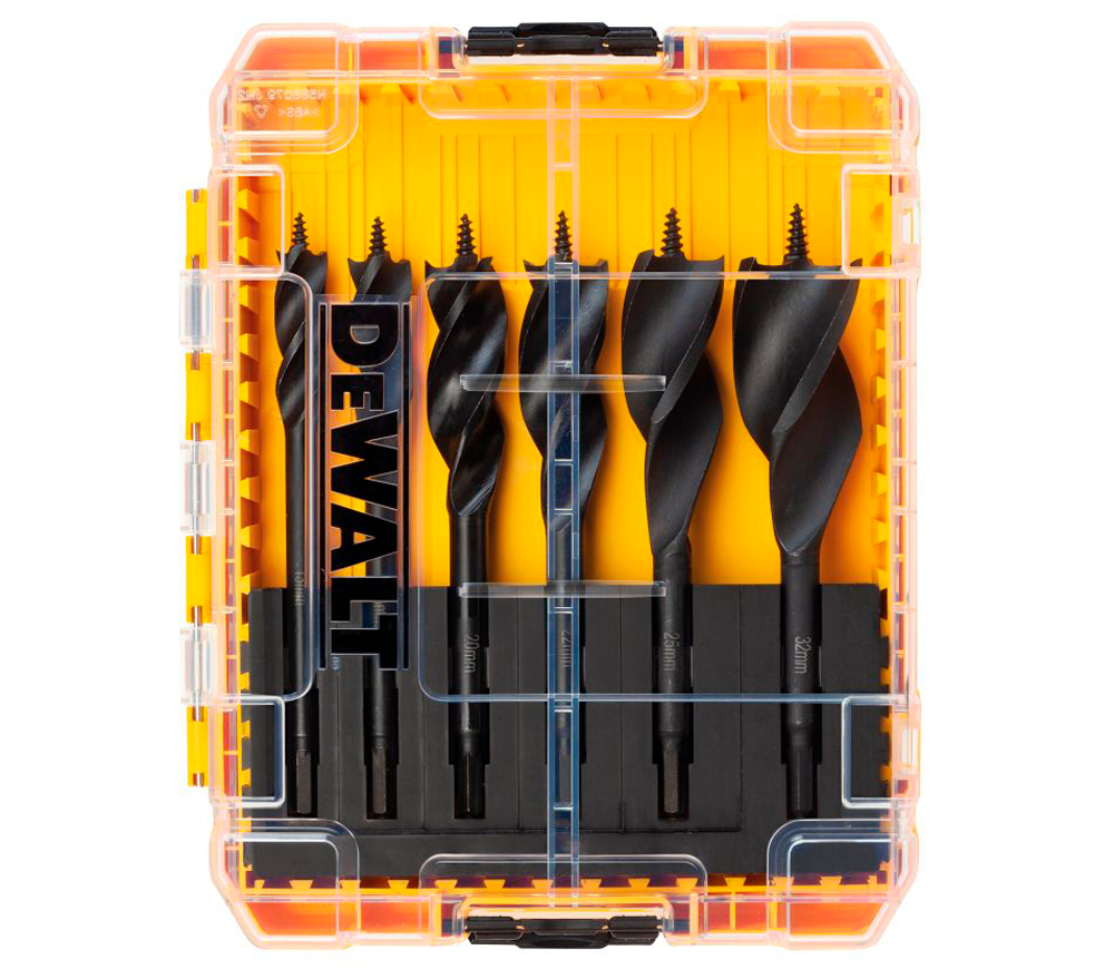 Set burghiuri pe lemn DEWALT Extreme Impact DT90238 13-32mm Oțel Cr-V