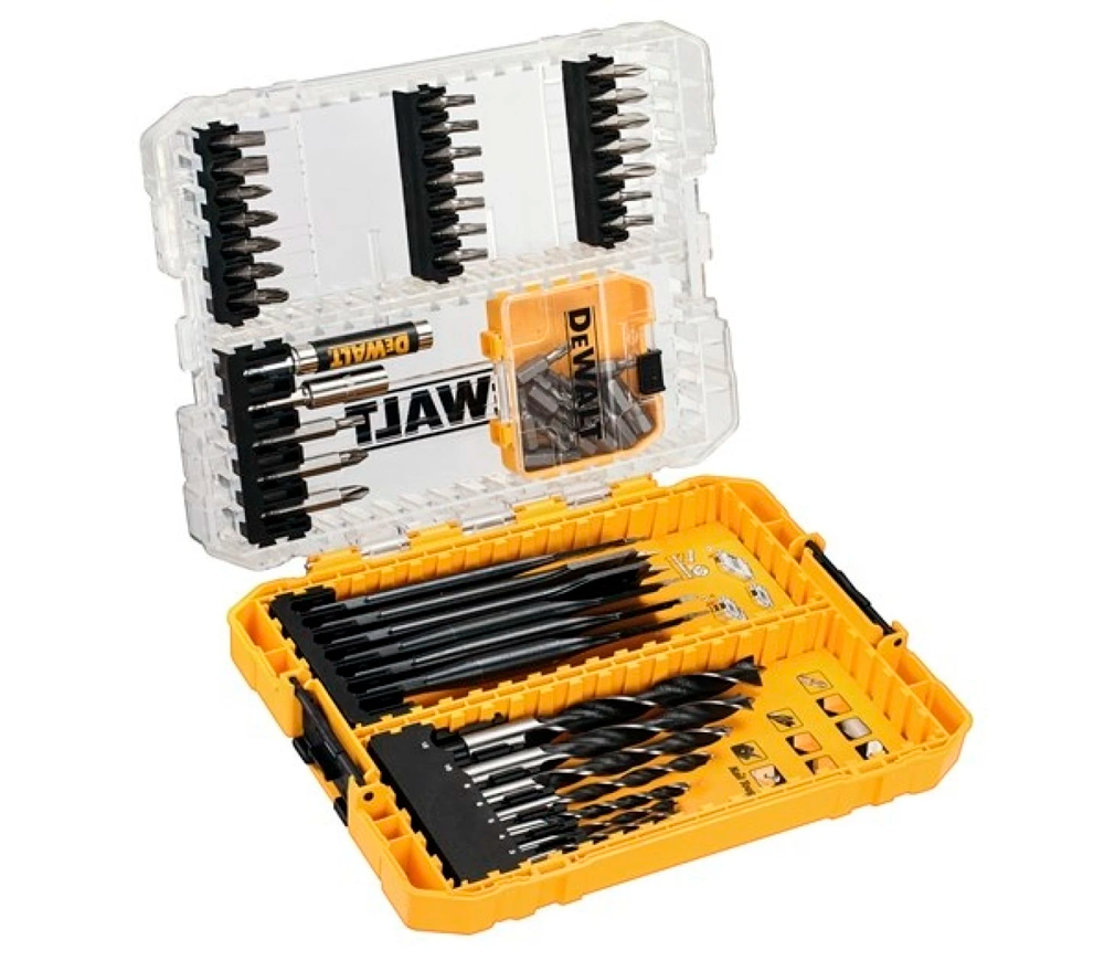 Set burghiuri și biți DEWALT IMPACT DT70758 PH/PZ/TX 3-25mm HSS-G-2