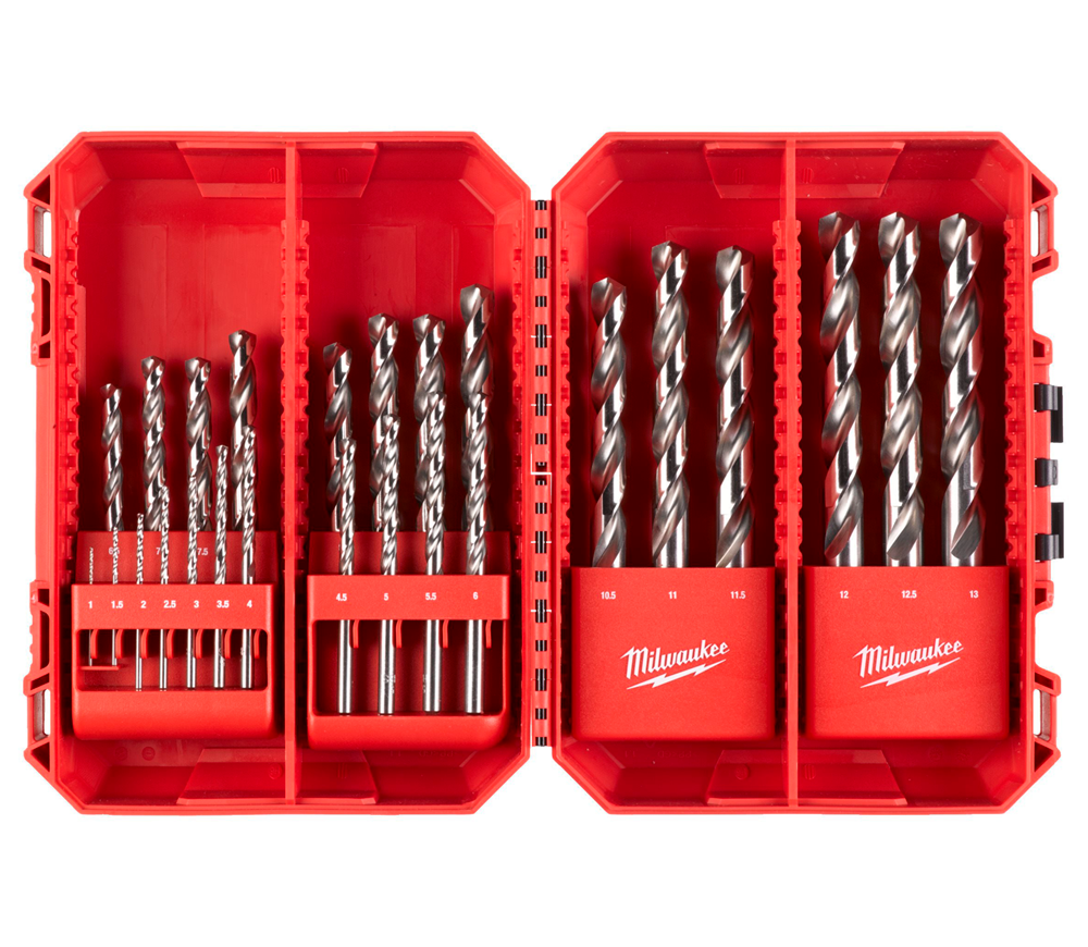 Set burghiuri pe metal MILWAUKEE THUNDERWEB 1-13 HSS-G