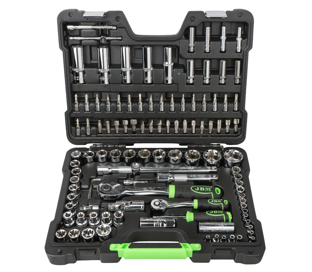 Set 108 duze tubulare și biți JBM JBM-54048 10-32 mm