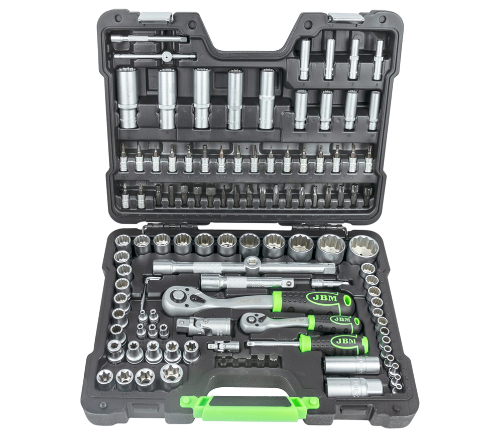 Set 112 duze tubulare și biți JBM-54036 4-32 mm