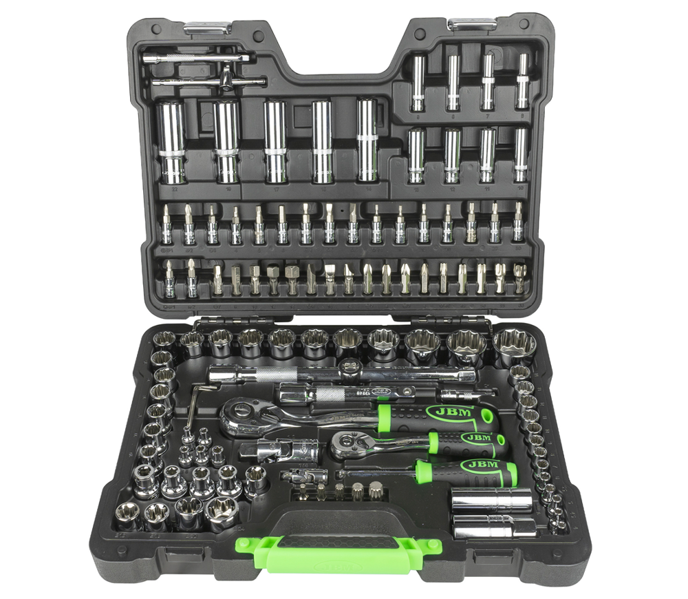Set 113 duze tubulare și biți JBM-54047 10-32 mm