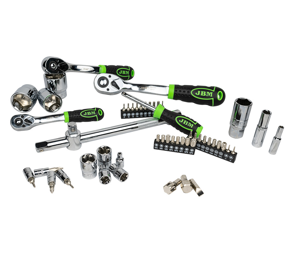 Set 179 duze tubulare și biți JBM-54046 10-32 mm-5