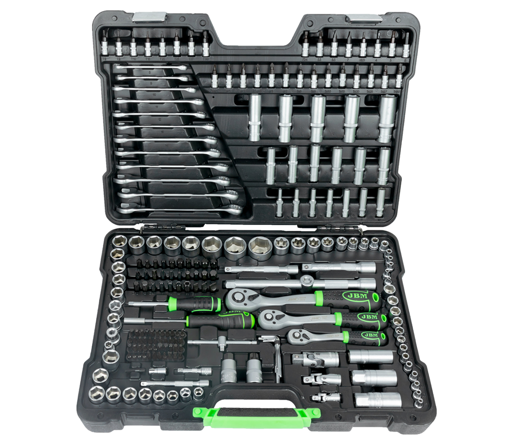 Set 216 duze tubulare și biți JBM-54034 10-32 mm