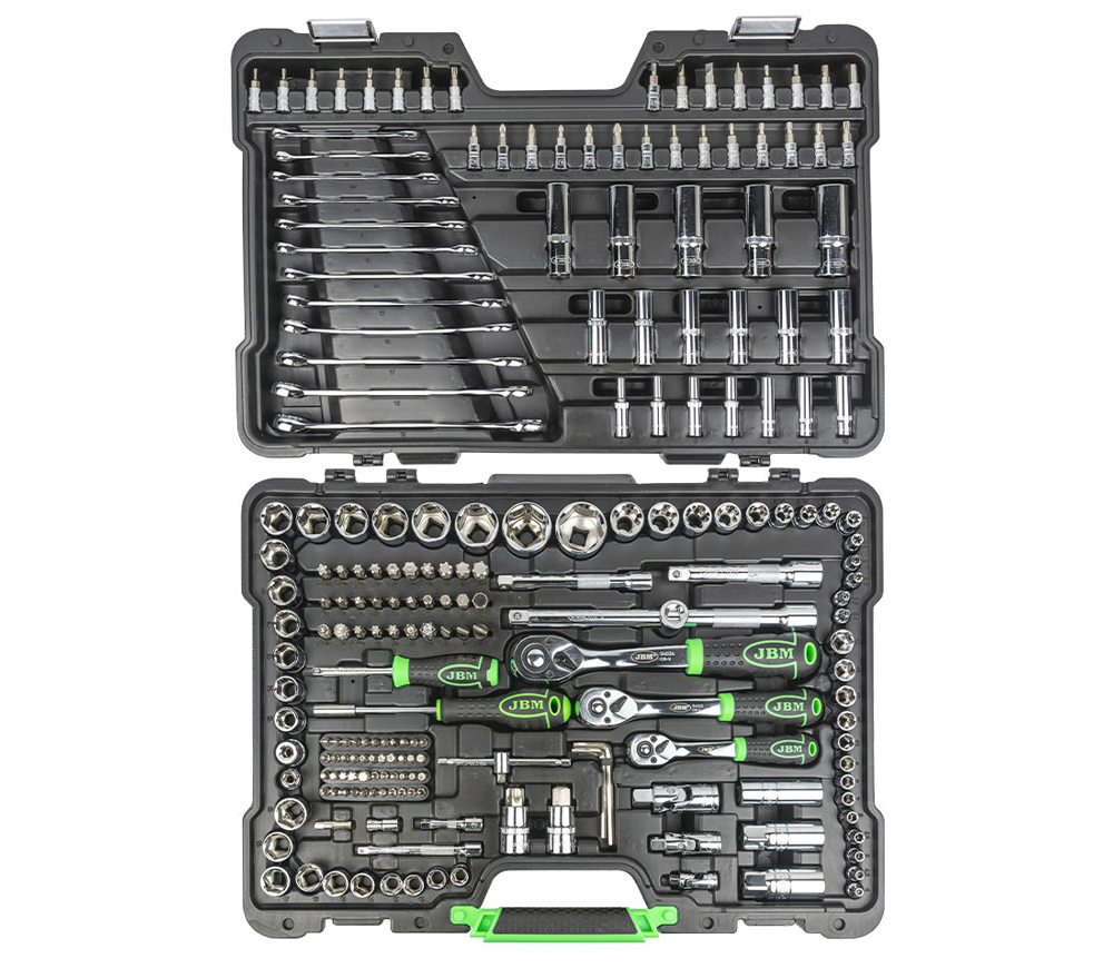 Set 216 duze tubulare și biți JBM-54045 4-32 mm-3
