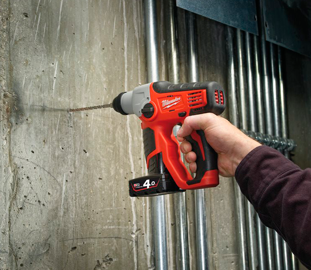 Ciocan rotopercutor cu acumulator MILWAUKEE M12 H-202C 0.9J 12V 2Ah-6