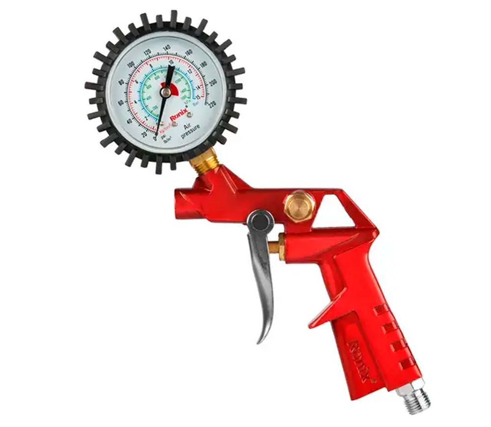 Pistol de umflat anvelope RONIX RH-6801 12bar 400mm-2