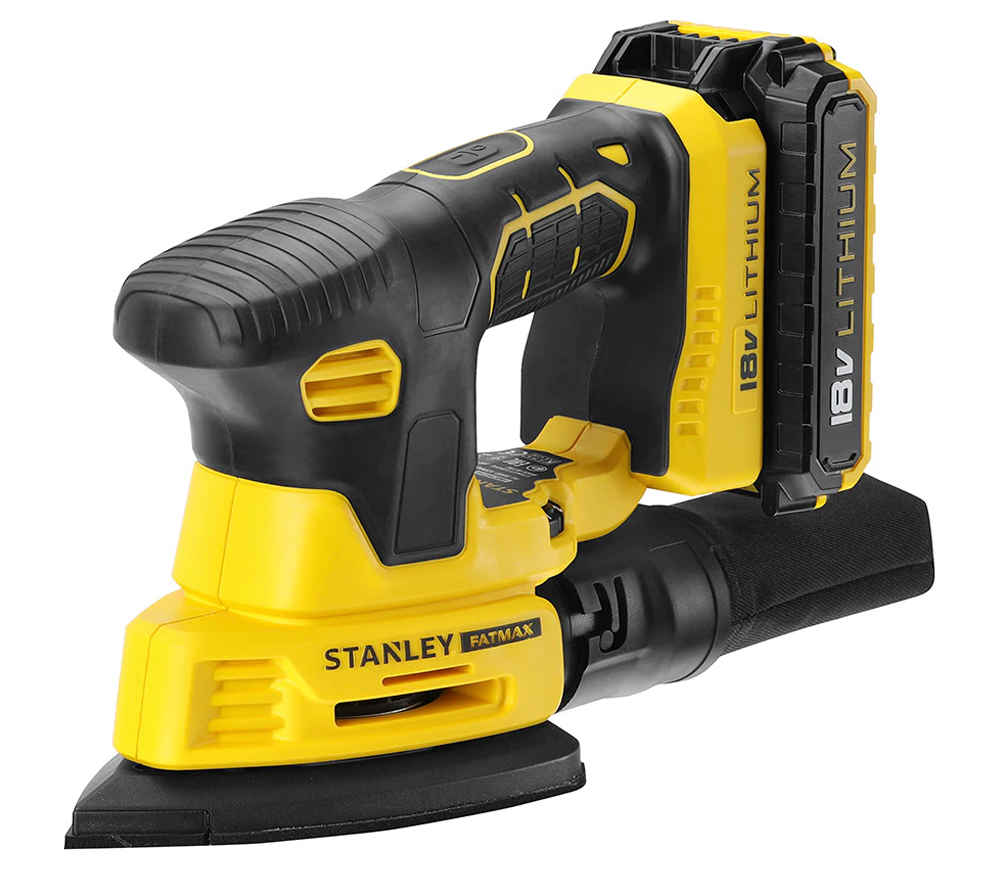 Mașină de șlefuit cu vibrații fără fir STANLEY FMCW210D1-QW 18V 2Ah