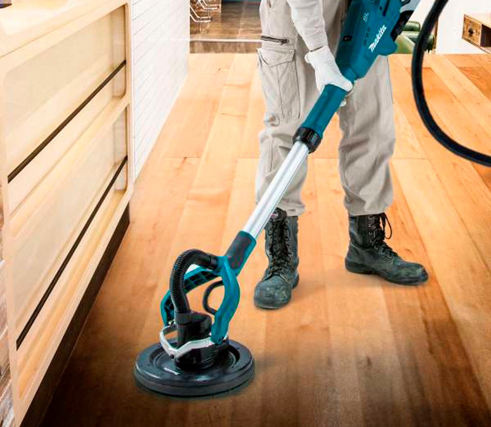 Mașină de șlefuit pereți fără fir (fără bat) MAKITA DSL801Z 225mm 18V-5