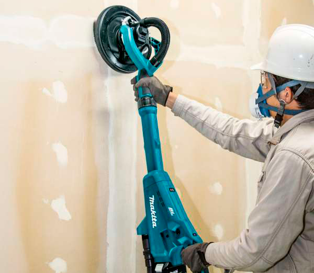 Mașină de șlefuit pereți fără fir (fără bat) MAKITA DSL801Z 225mm 18V-6