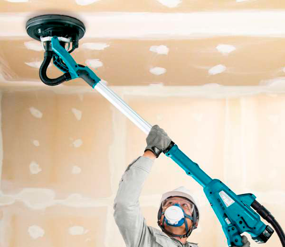 Mașină de șlefuit pereți fără fir (fără bat) MAKITA DSL801Z 225mm 18V-7