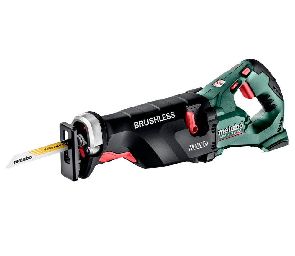 Fierăstrău sabie cu acumulator (fără bat) METABO SEP 18 LTX BL MVT 18V