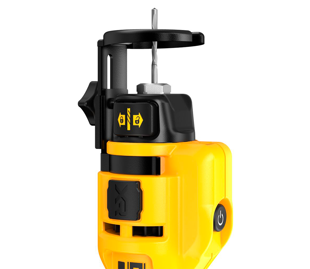 Фрезер аккумуляторный по гипсокартону (без АКБ) DEWALT DCE555N-XJ 6.4мм 18В-6