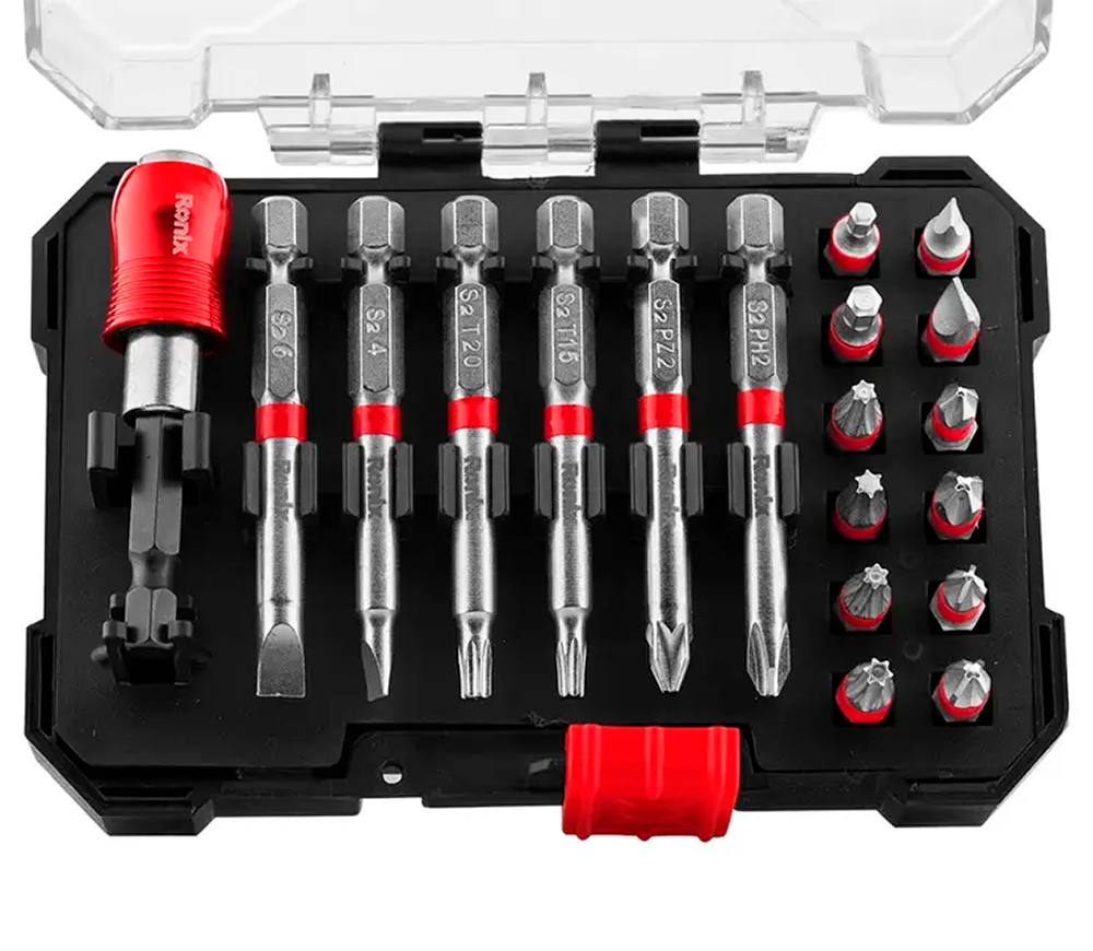Set 20 biți RONIX RH-5450 SL/PH/PZ/Hex/Torx 25/65mm-5