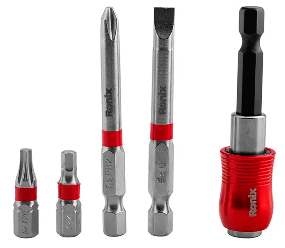 Set 20 biți RONIX RH-5450 SL/PH/PZ/Hex/Torx 25/65mm-8