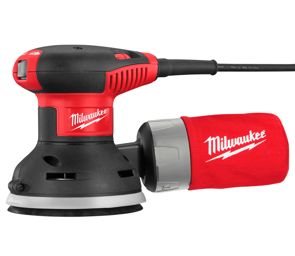 Шлифмашина эксцентриковая MILWAUKEE ROS 125 E 300вт 125мм-4