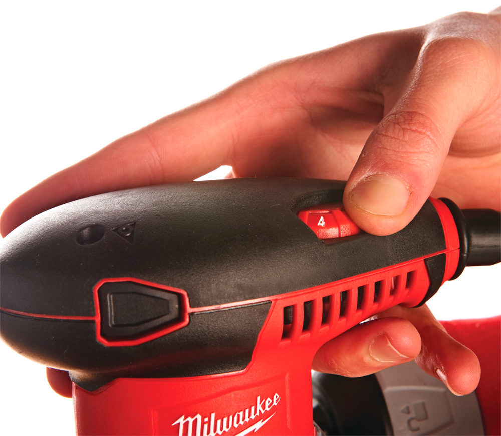 Шлифмашина эксцентриковая MILWAUKEE ROS 125 E 300вт 125мм-5