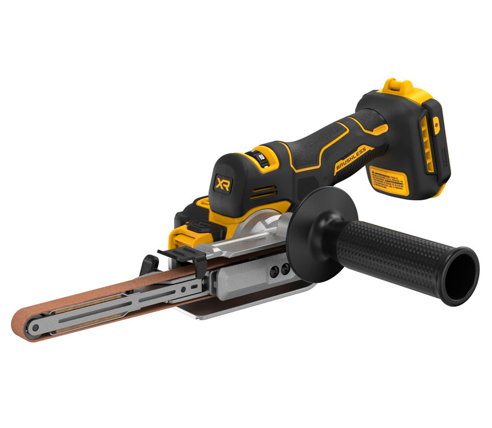 Шлифмашина ленточная аккумуляторная DEWALT DCM200E2T-QW  18В 1.7Ач-2