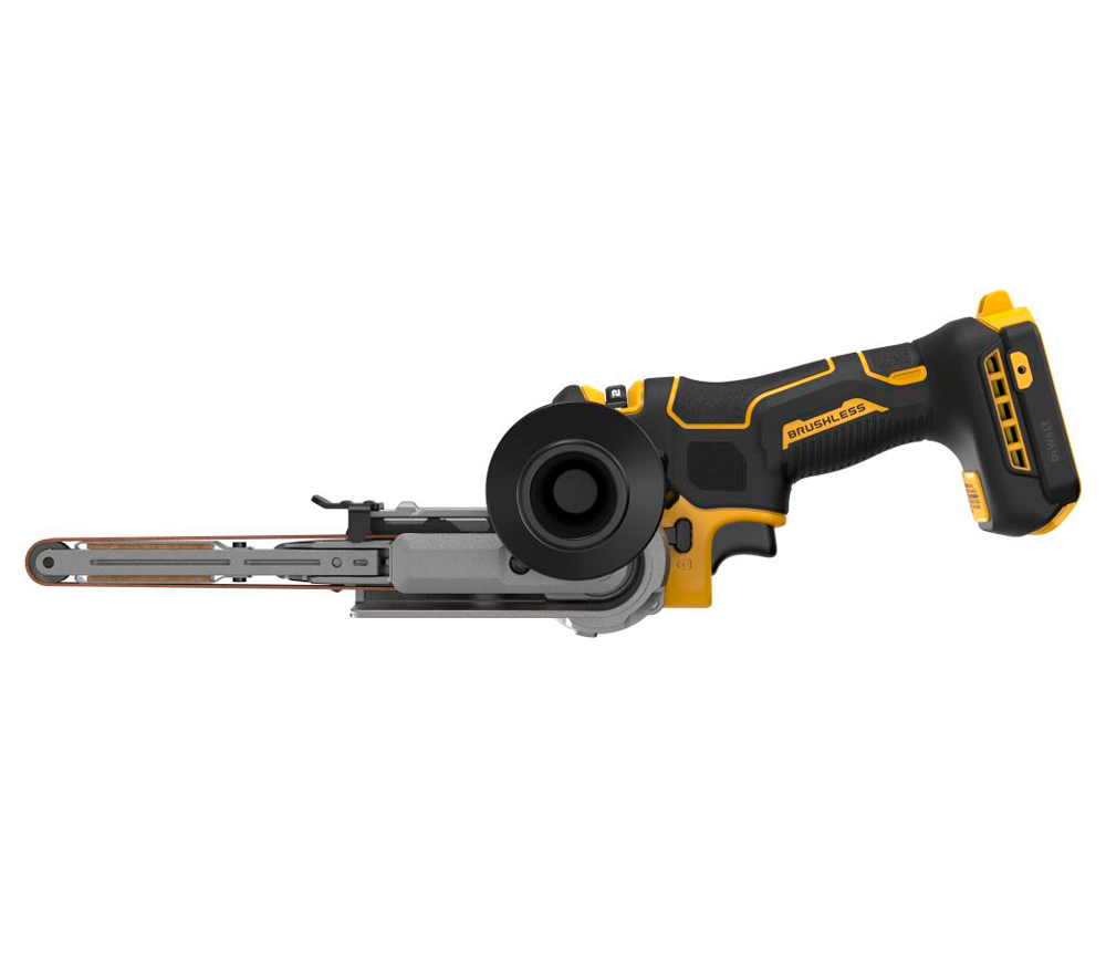 Шлифмашина ленточная аккумуляторная DEWALT DCM200E2T-QW  18В 1.7Ач-3