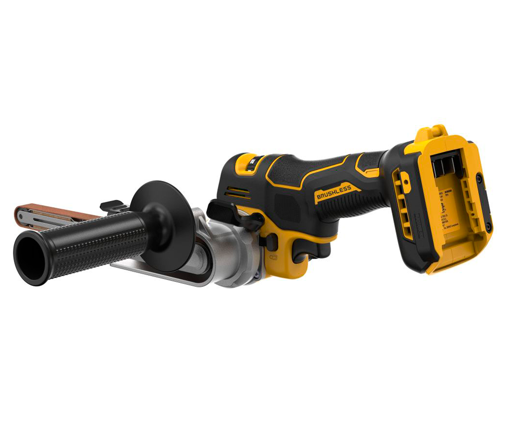 Шлифмашина ленточная аккумуляторная DEWALT DCM200E2T-QW  18В 1.7Ач-5