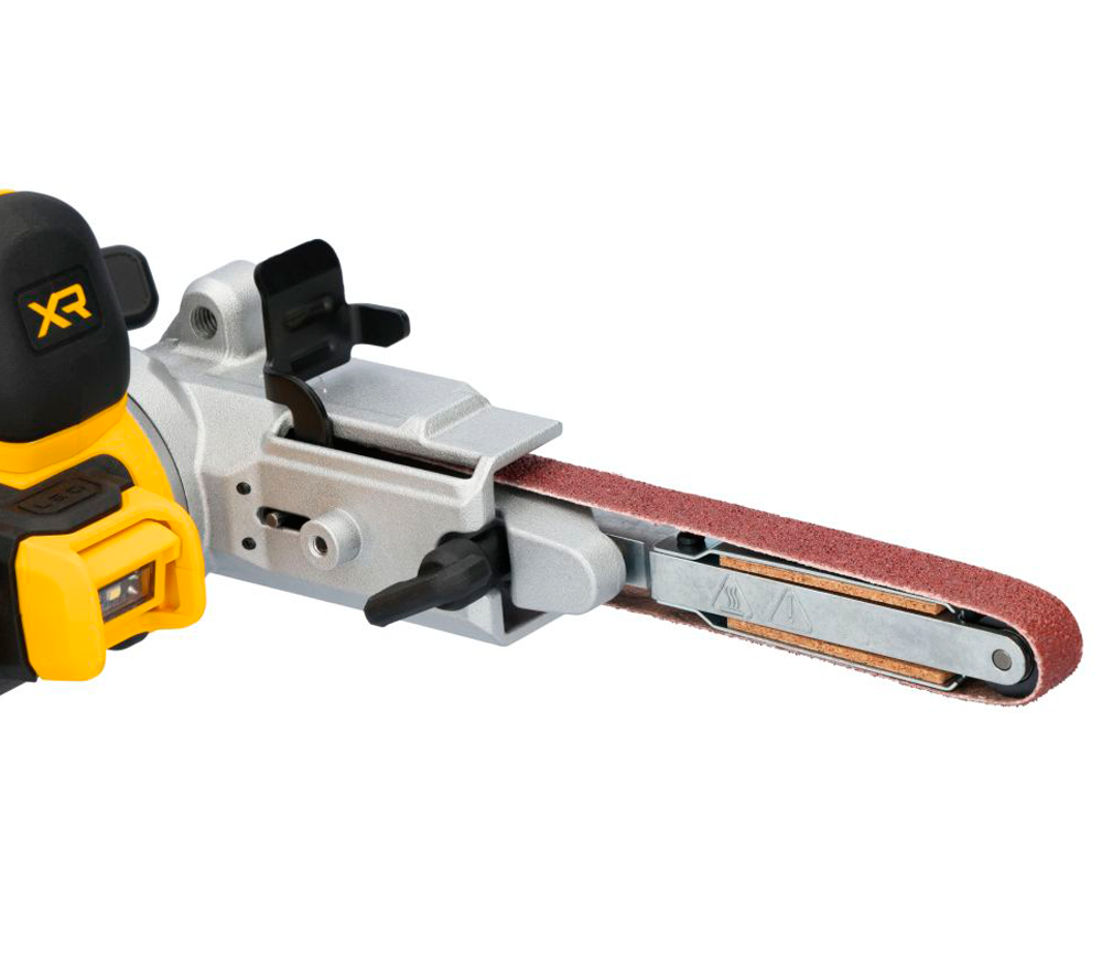 Шлифмашина ленточная аккумуляторная DEWALT DCM200E2T-QW  18В 1.7Ач-7