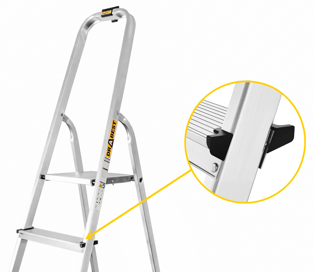 Стремянка DRABEST DR-AL-D8-HOME 1.62м 125kg-3
