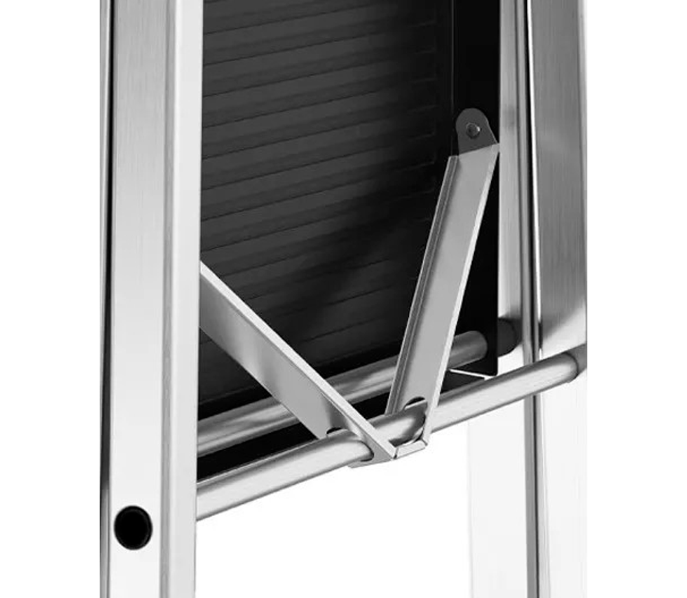 Scară unilaterală DRABEST DR-AL-D8-PRO-Ż+CZ 1.62m 150kg-3