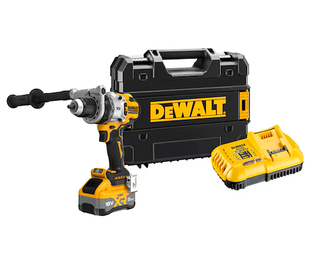 Шуруповёрт аккумуляторный ударный DEWALT DCD1007WW1T-QW 18В 8Ач-6