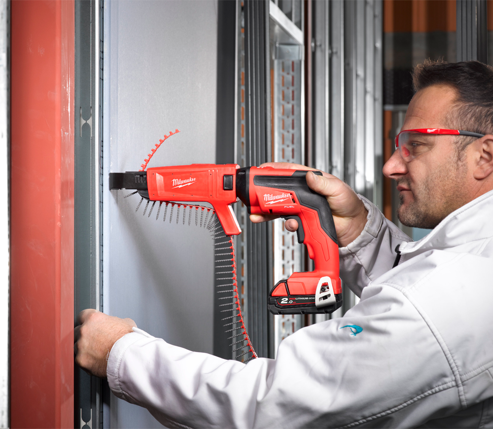 Mașină de înșurubat pentru regips cu acumulator MILWAUKEE M18 FSGC-202X 18V 2Ah-11